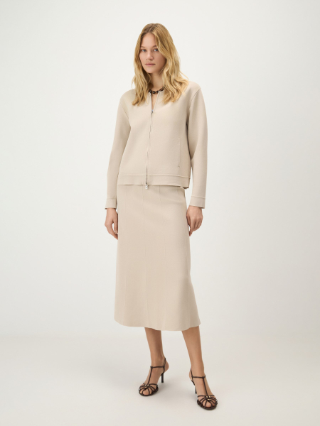 Кардиган на молнии Conso, цвет: бежевый, KCL 260712 - светло-бежевый купить онлайн