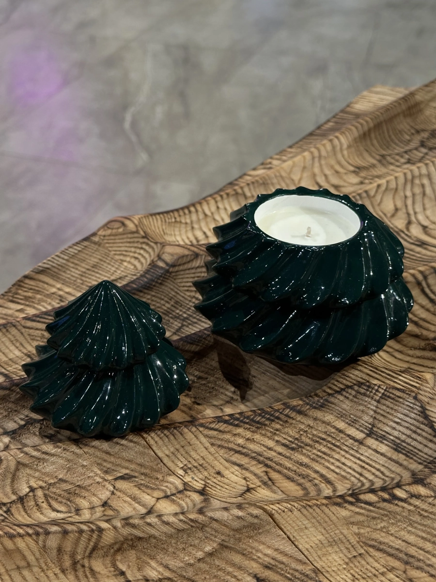 Свеча "Елка", аромат Citrus paradise