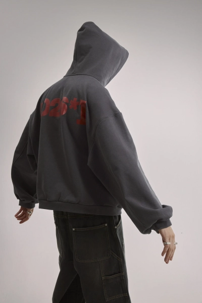 Худи 026 types, цвет: серый, 00-00003141 купить онлайн