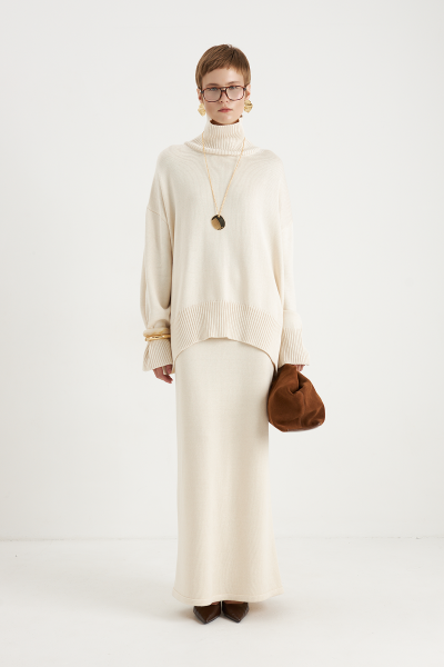 Свитер AMORE MIA AIM, цвет: молочный, MIA542 купить онлайн