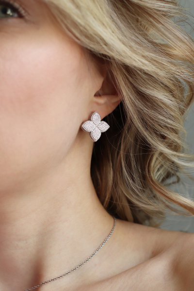 Серьги Tosya Store, цвет: серебро, 901022651 купить онлайн