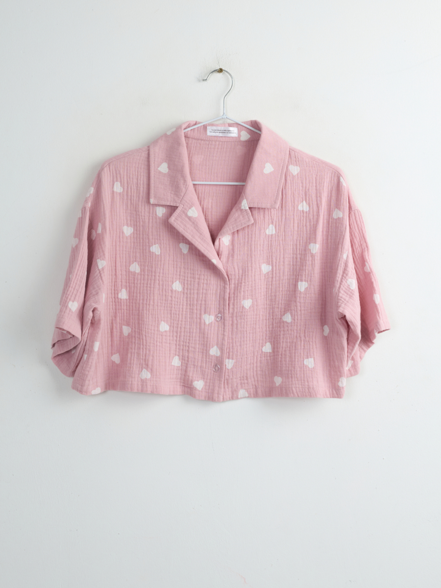 Рубашка укороченная Comfy mode