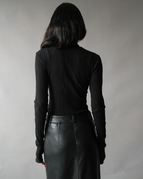 Бадлон с молнией ASYA SEMYONOVA, цвет: black, 00-00001798 купить онлайн