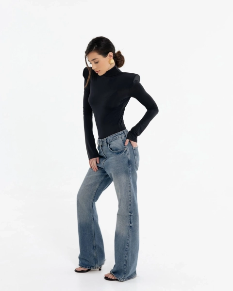 Облегающее боди YONSRU, цвет: Черный,  купить онлайн