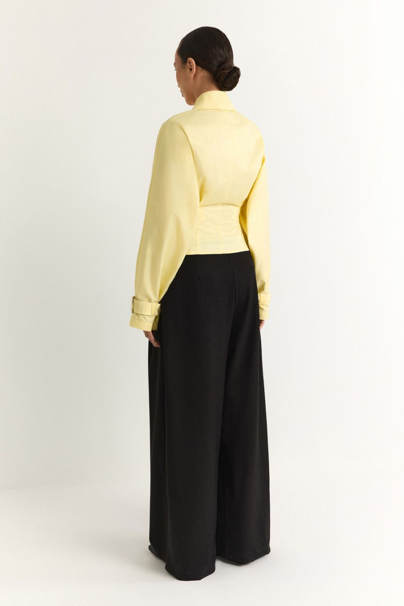 Рубашка из 100% хлопка TOPTOP, цвет: Желтый, TT.021.19146.200 купить онлайн