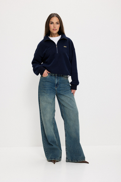 Джинсы багги ABDA, цвет: винтажный синий, 312613103007 купить онлайн