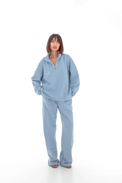 Свитшот на замке GARCHIT, цвет: голубой, GARFutSvitBl купить онлайн