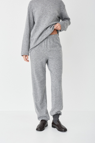 Брюки базовые из смесовой шерсти CL