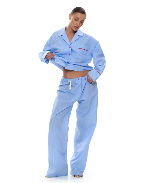 Пижама MAISON NY25 Suborbia, цвет: blue, 006374 купить онлайн