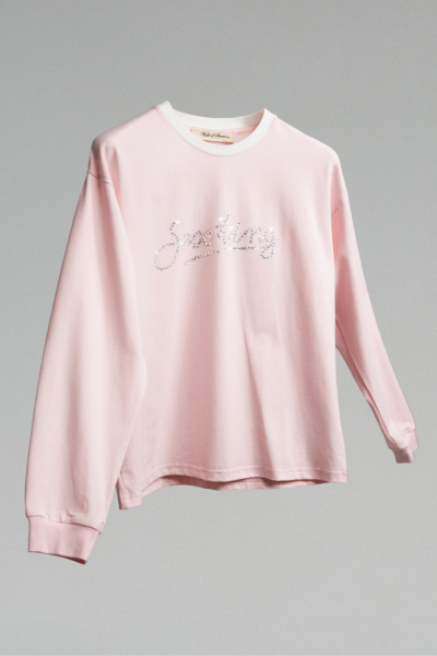 Лонгслив с надписью