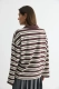 Лонгслив поло в полоску Daisyknit, цвет: Бордовый,  купить онлайн