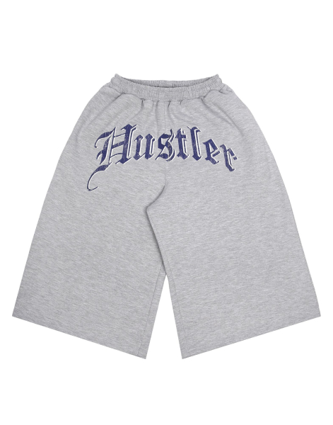 Шорты HUSTLER SORRY, I’M NOT, цвет: серый меланж, JPvarZT-iAjSt9snpxOcC1 купить онлайн