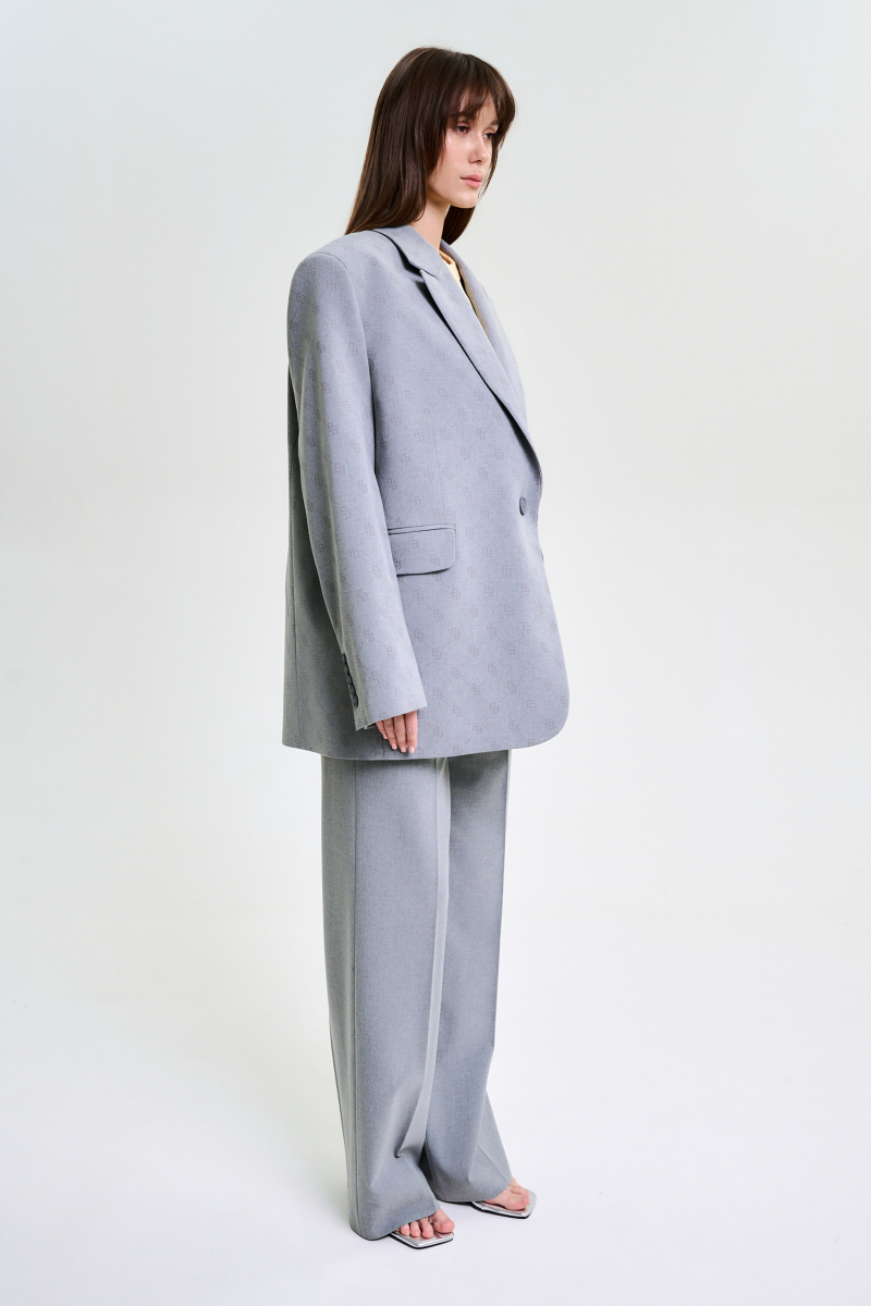 Пиджак объемный с паттерном GREY Label .B, цвет: grey, Jc.30.5.02.0225/2GR купить онлайн