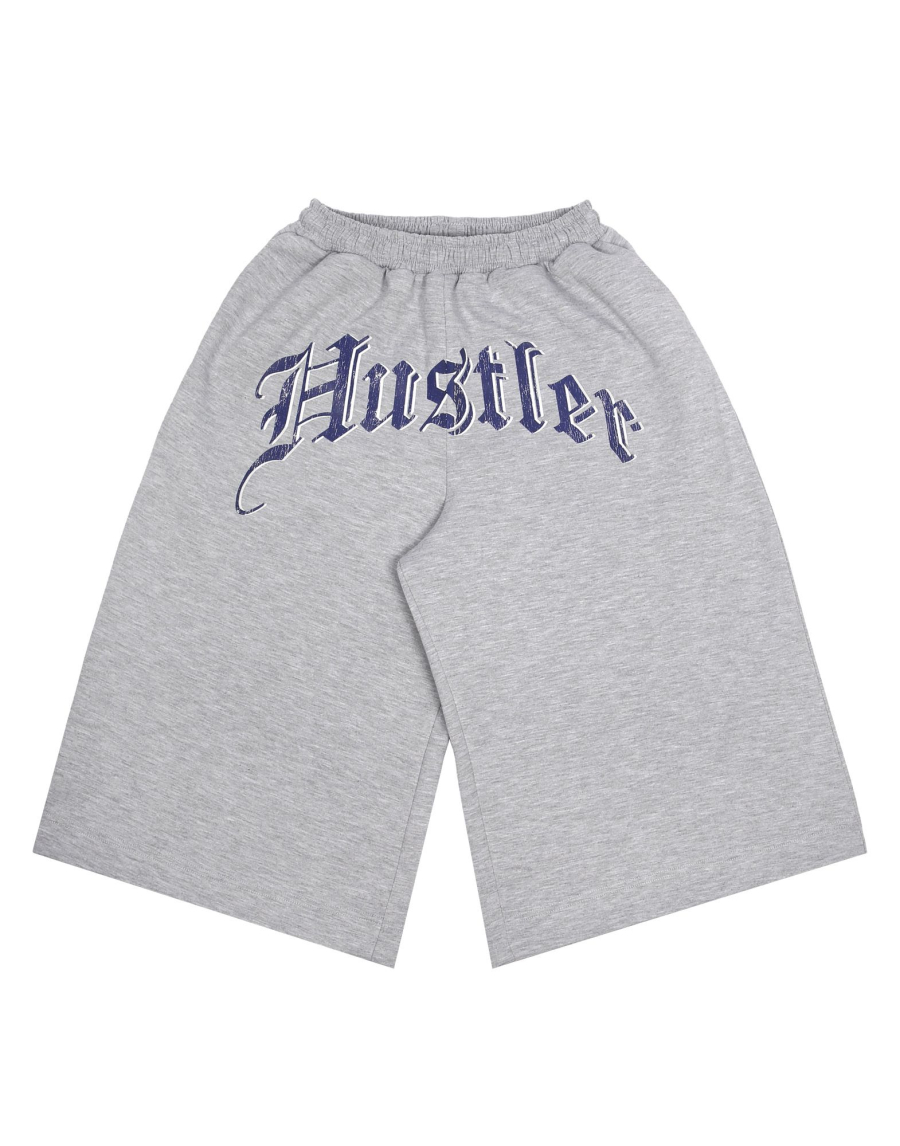 Шорты HUSTLER SORRY, I’M NOT, цвет: серый меланж, JPvarZT-iAjSt9snpxOcC1 купить онлайн
