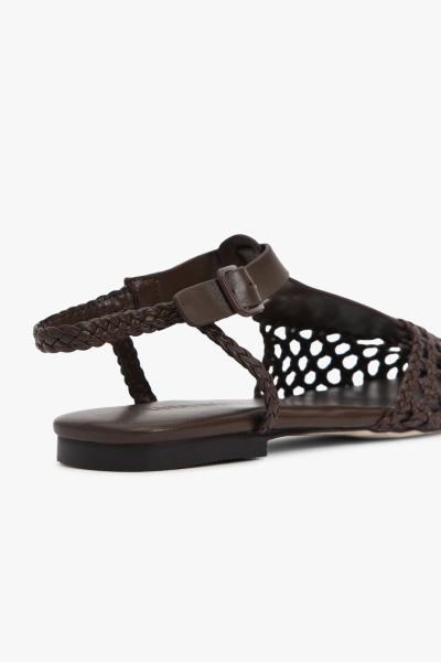 Сандалии из натуральной кожи Lera Nena, цвет: коричневый LN.208.17298.700 купить онлайн