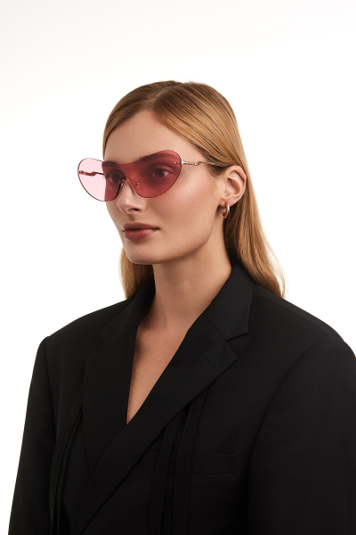 Очки солнцезащитные Fakoshima x Беспринципные SWAN FAKOSHIMA, цвет: NYLON ROSE PINK SWAN-PINK купить онлайн
