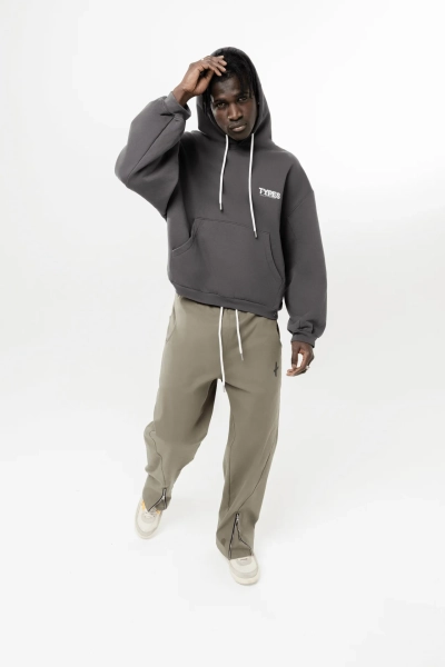 Штаны зип Haki "Zipper-pants"