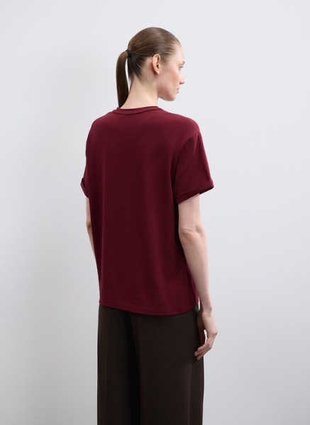 Футболка ALL WE NEED, цвет: Бордовый, 2602W2501-019 купить онлайн