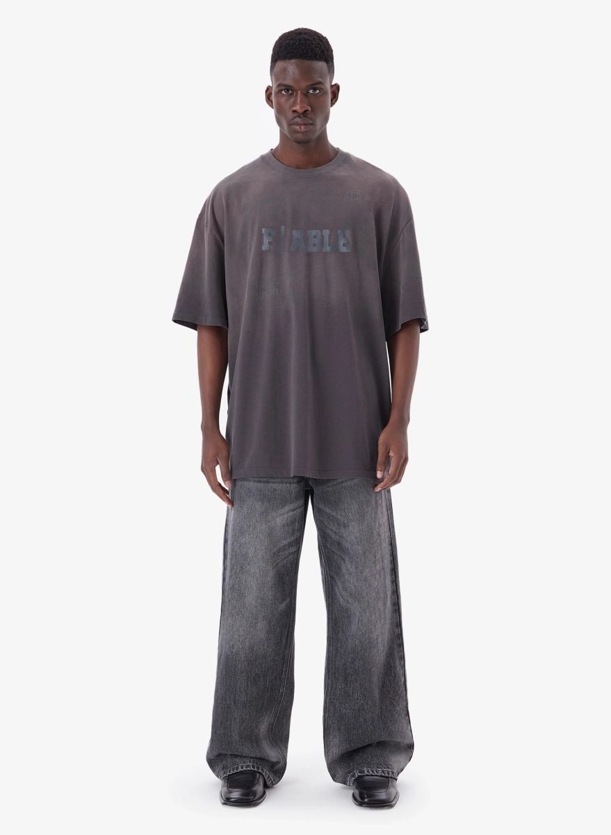 Футболка IMMORTAL FABLE, цвет: серый, TS-FBL-MRTL-RLXD-GR купить онлайн