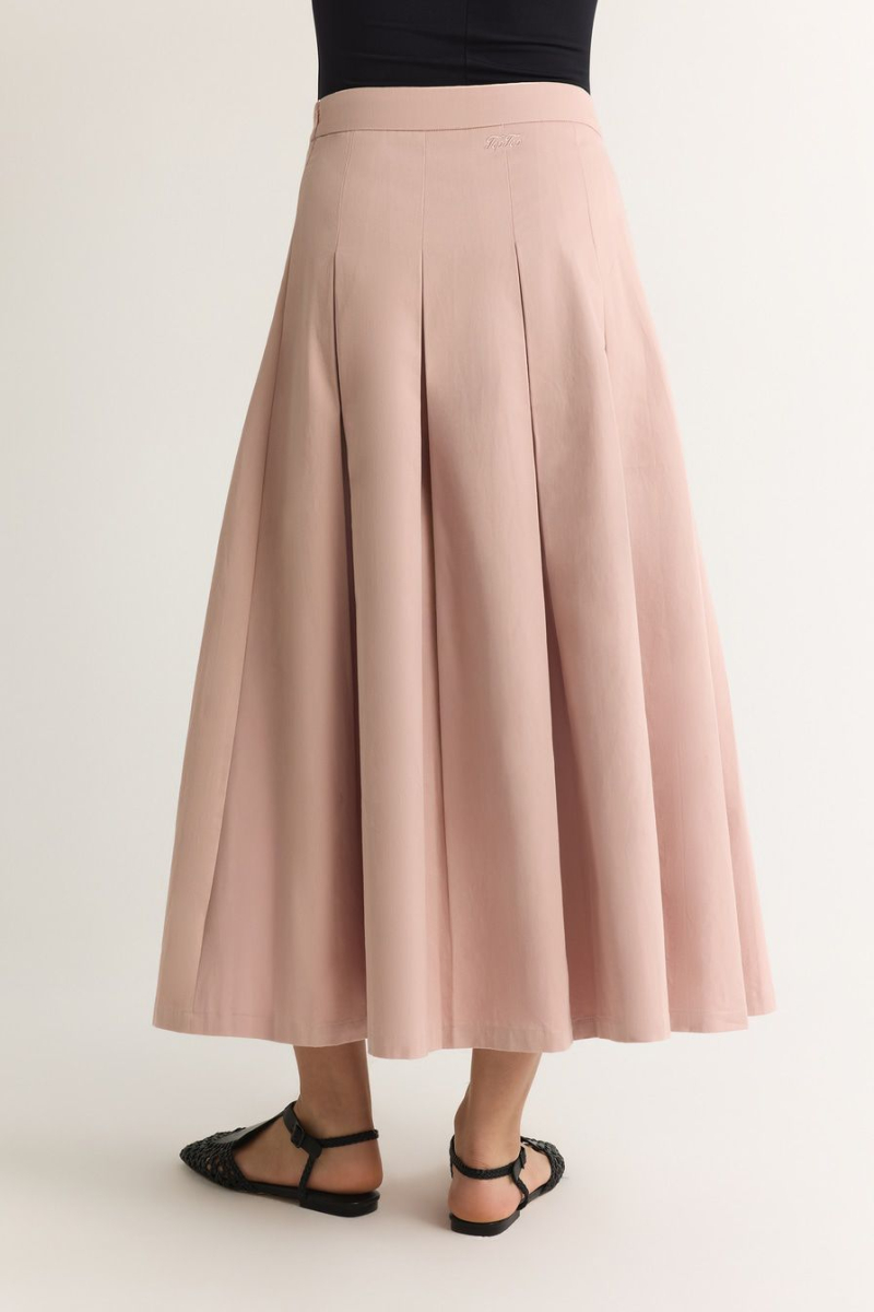 Юбка из 100% хлопка TOPTOP, цвет: розовый, TT.071.18870.300 купить онлайн