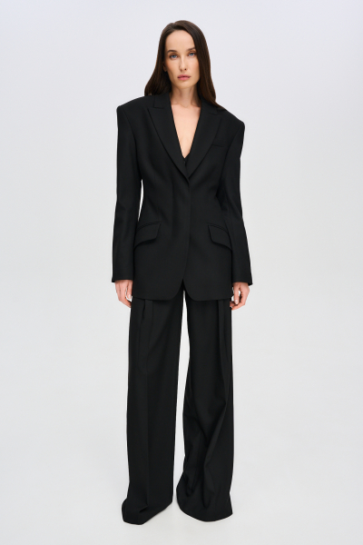 Пиджак приталеный F/W 24/25 Label .B, цвет: black, Jc.30.3.0365BLC со скидкой купить онлайн