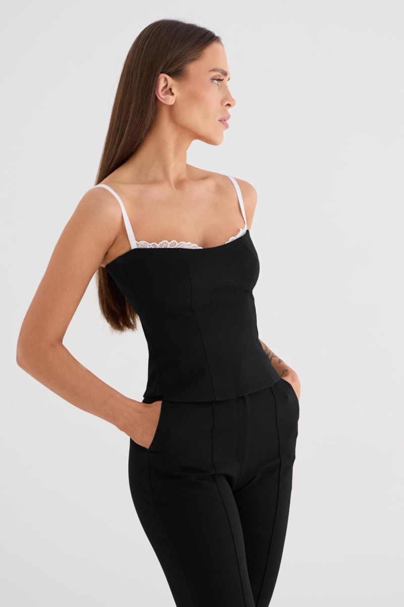 Корсет Atelier CULT, цвет: Черный,  купить онлайн