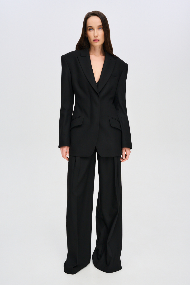 Пиджак приталеный F/W 24/25 Label .B, цвет: black, Jc.30.3.0365BLC купить онлайн