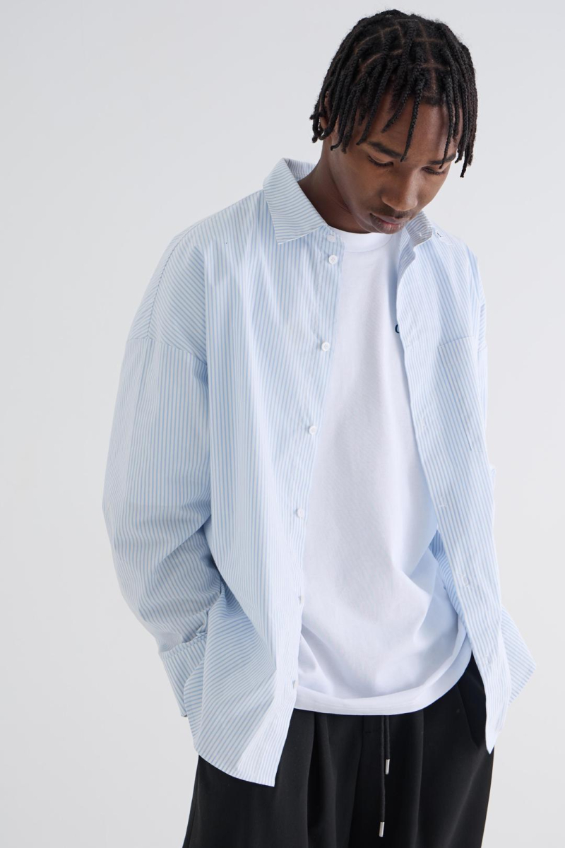 Рубашка Atelier man CULT, цвет: голубой,  купить онлайн