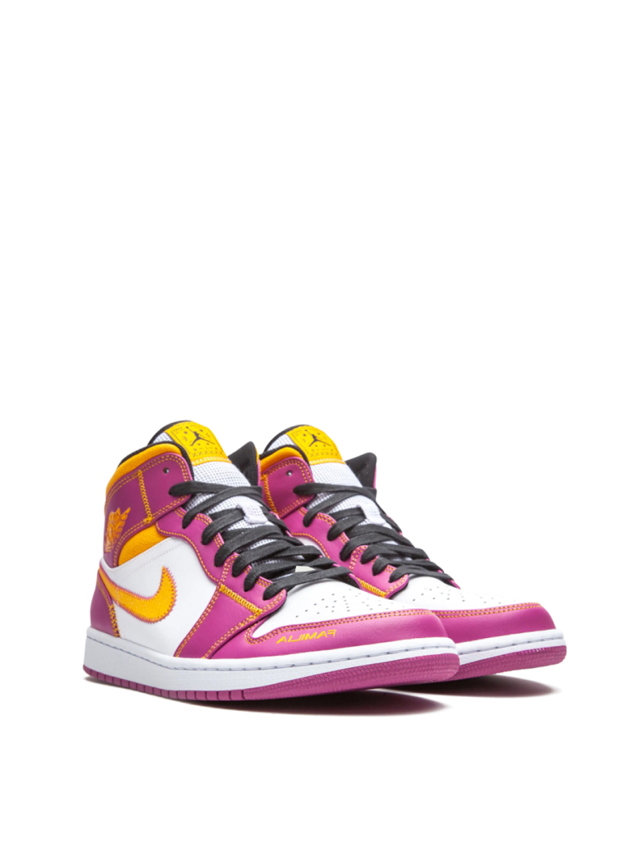 Кроссовки Air Jordan 1 Mid shvetsov store, цвет: микс DC0350-100 | новая мужская коллекция купить онлайн