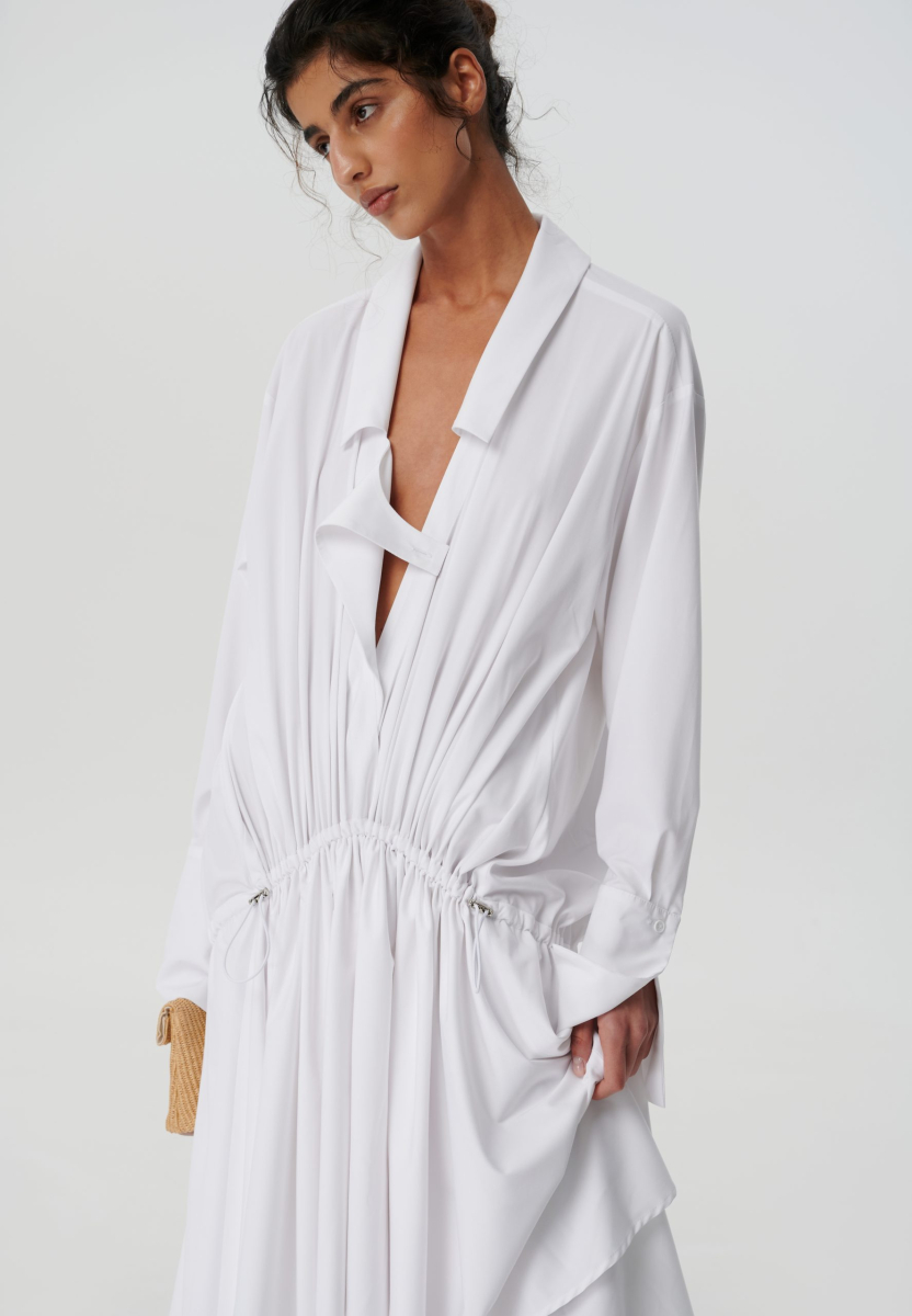 Платье "Побережье" CHUBA, цвет: белый, dress_coast купить онлайн