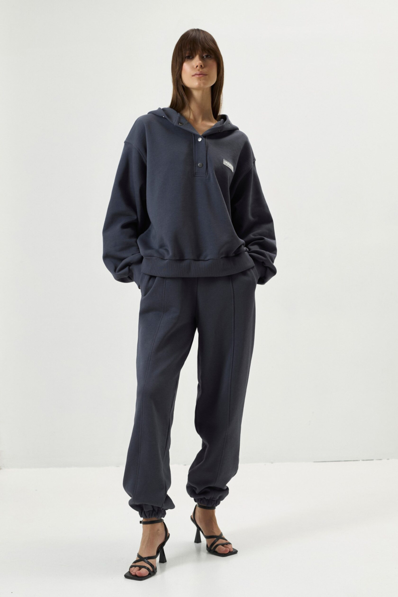 Джоггеры MOTO marte, цвет: графит,  купить онлайн