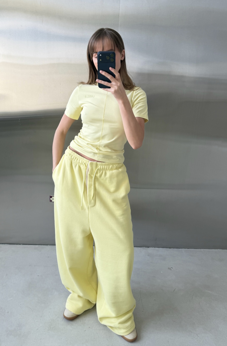 Футболка Слим-фит Label .B, цвет: светло-желтая, Tp.04.3.4101.0226LY купить онлайн