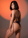 Плавки стринги на завязках Midnight Plum Send Me You Naked, цвет: темно-фиолетовый  |новая коллекция купить онлайн