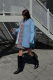 Рубашка объемная из денима LIGHT BLUE Label .B, цвет: LIGHT BLUE, Dn.06.4.0325LBL купить онлайн