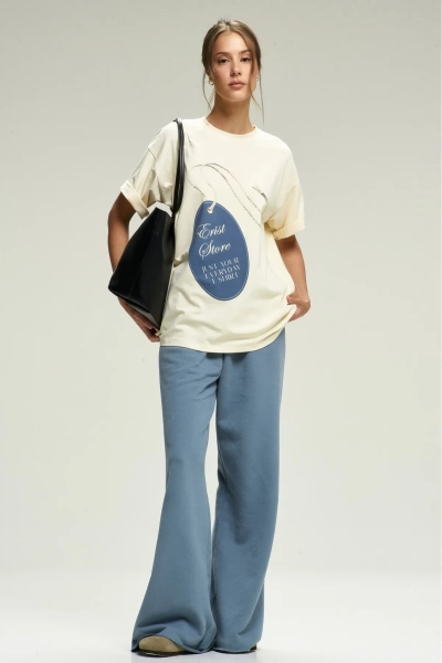 Футболка EVERYDAY T-SHIRT Tofu Erist store, цвет: бежевый, НФ-00002578 купить онлайн