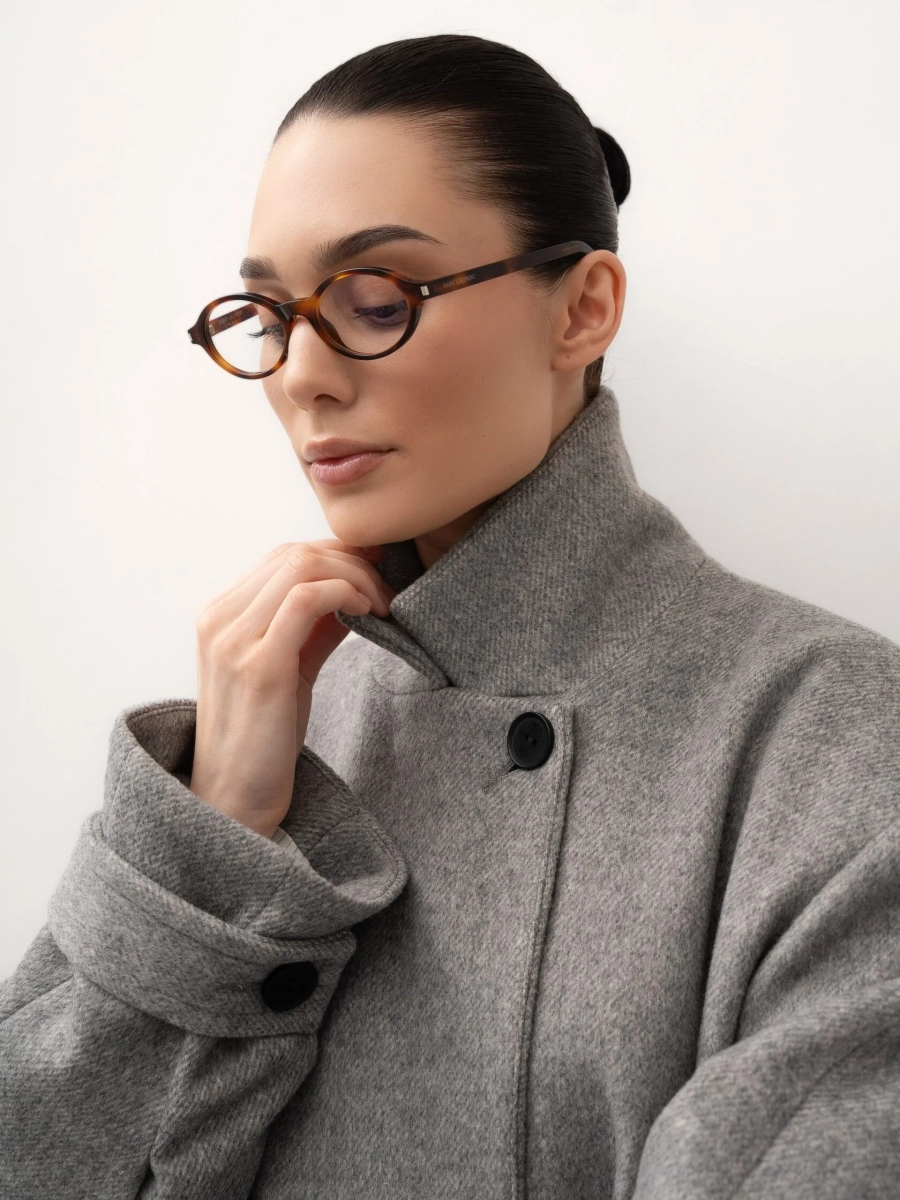 Пальто с поясом TRES, цвет: серый, НФ-00002719 купить онлайн