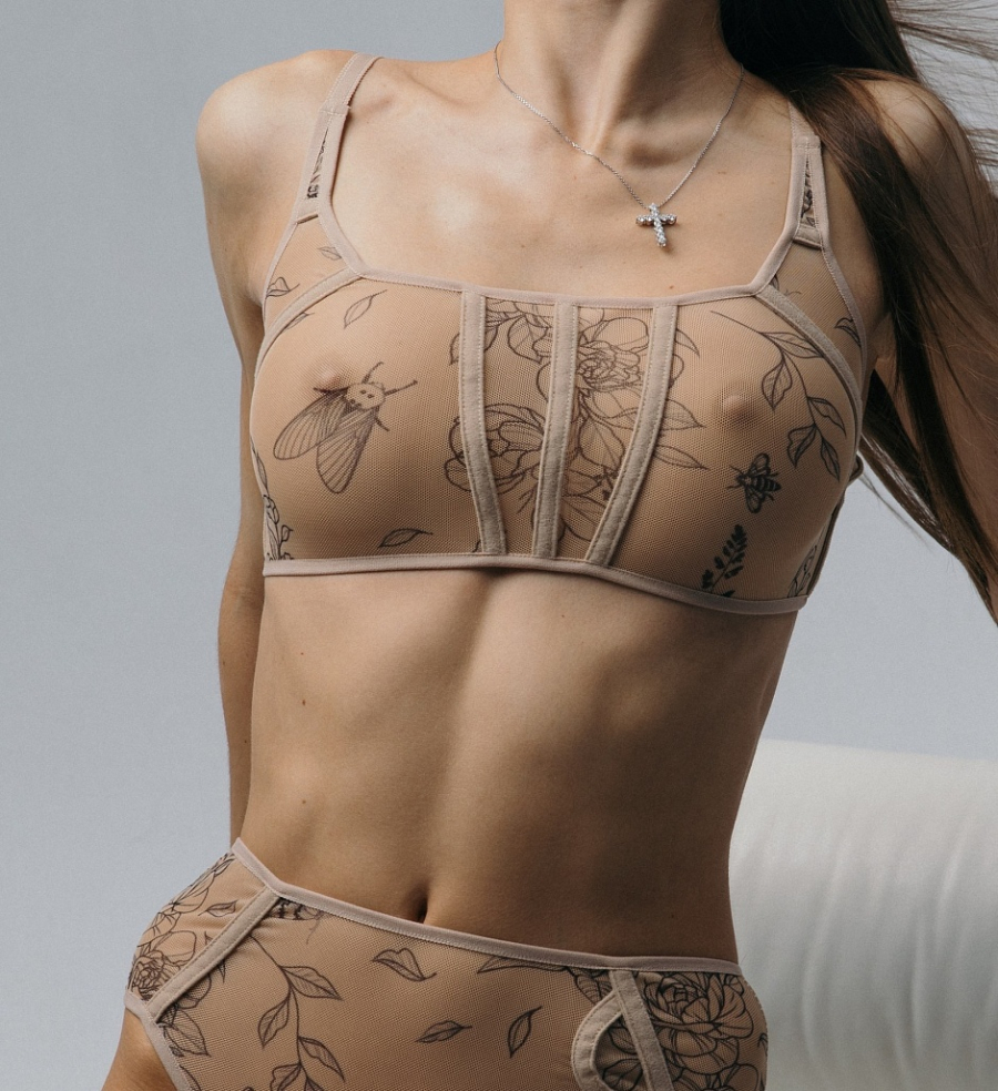 Слипы AMANTE SENTIR, цвет: tattoo  купить онлайн
