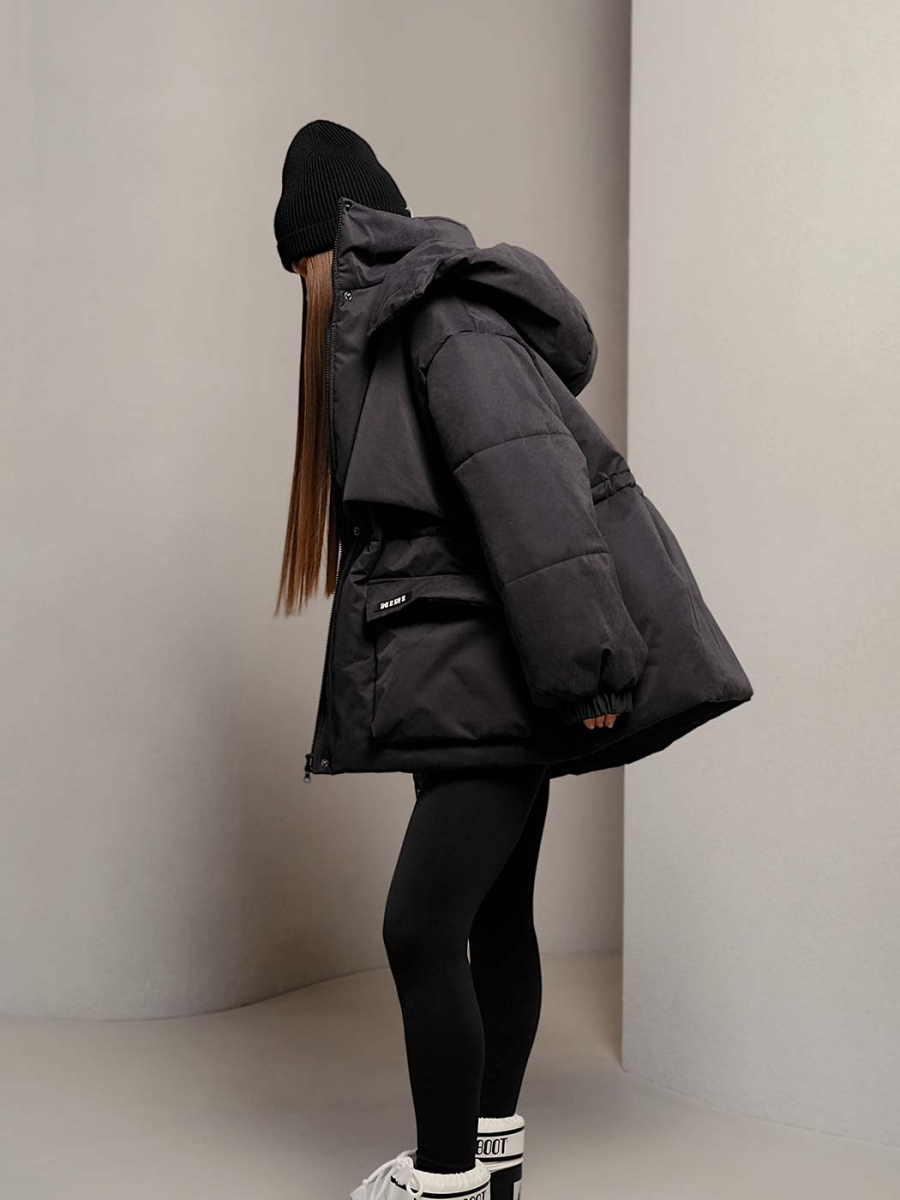 Парка утепленная MINI, цвет: Черный, НФ-00000307 купить онлайн