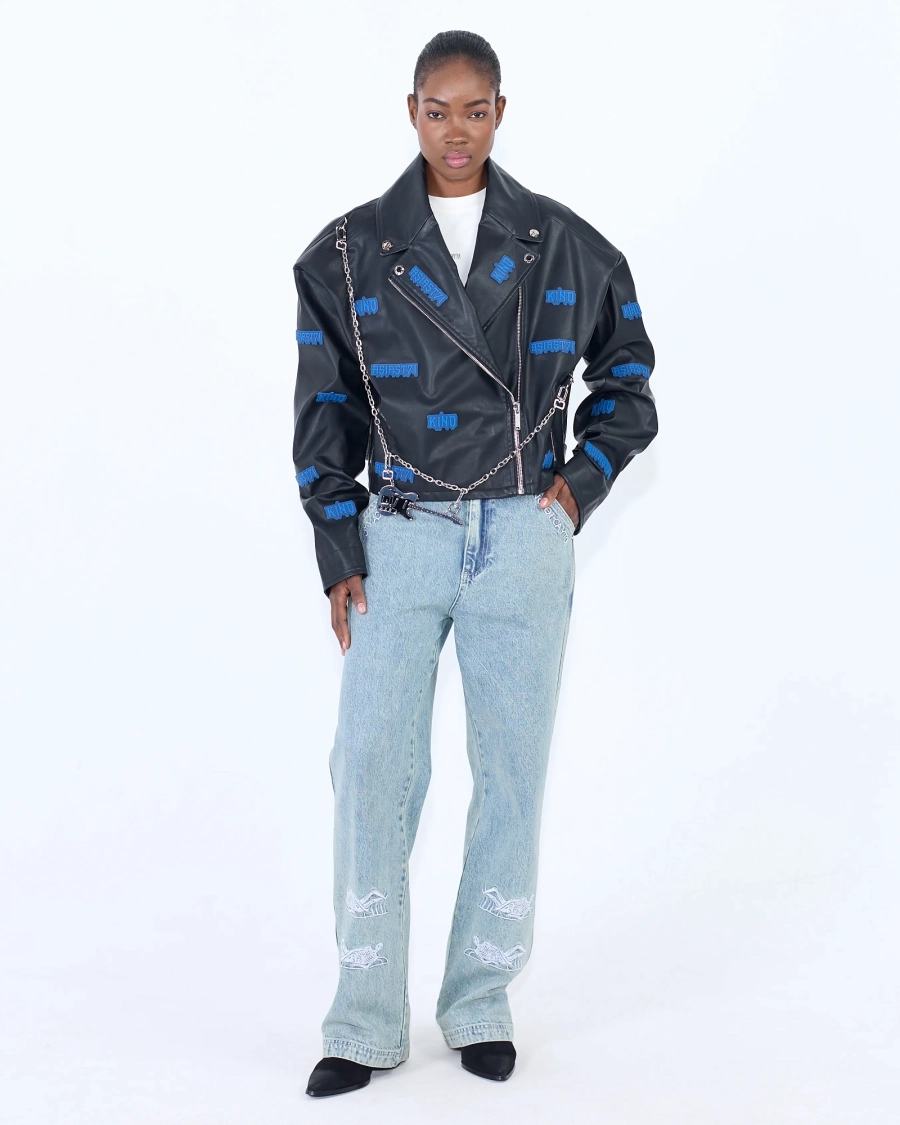 Косуха KINO ECO LEATHER BLACK ASIA ST 71, цвет: Черный, Ast71.kino-jacket-leather купить онлайн