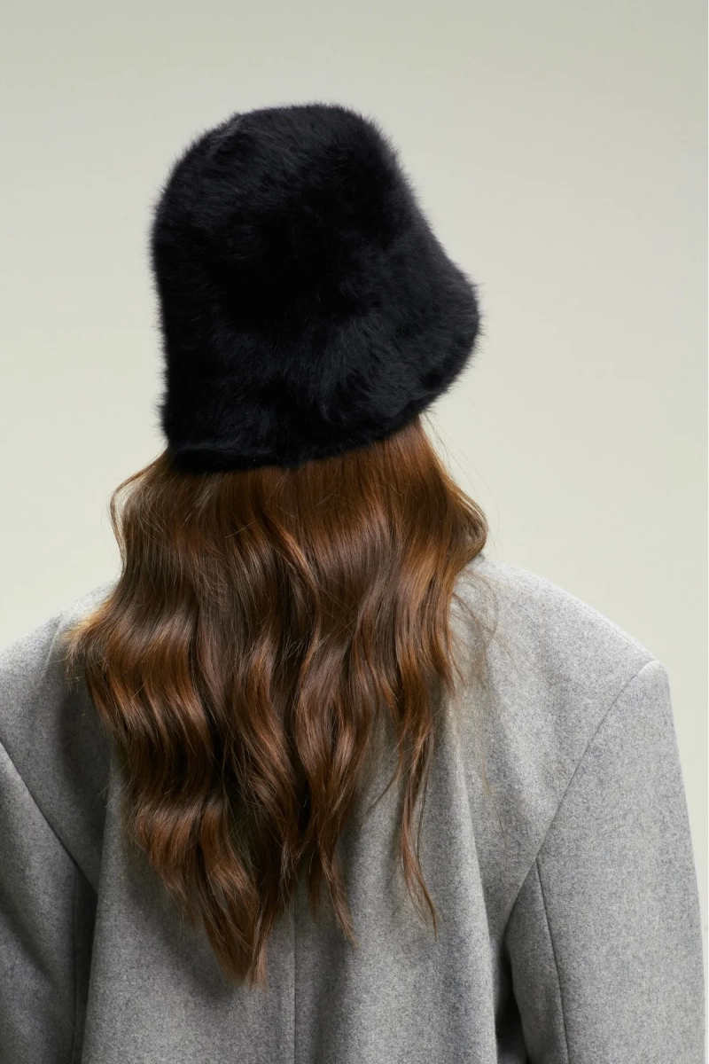 Панама Fluffy Black