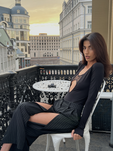 Брюки "Марла" BARDAK, цвет: Черный, НФ-00000109 купить онлайн