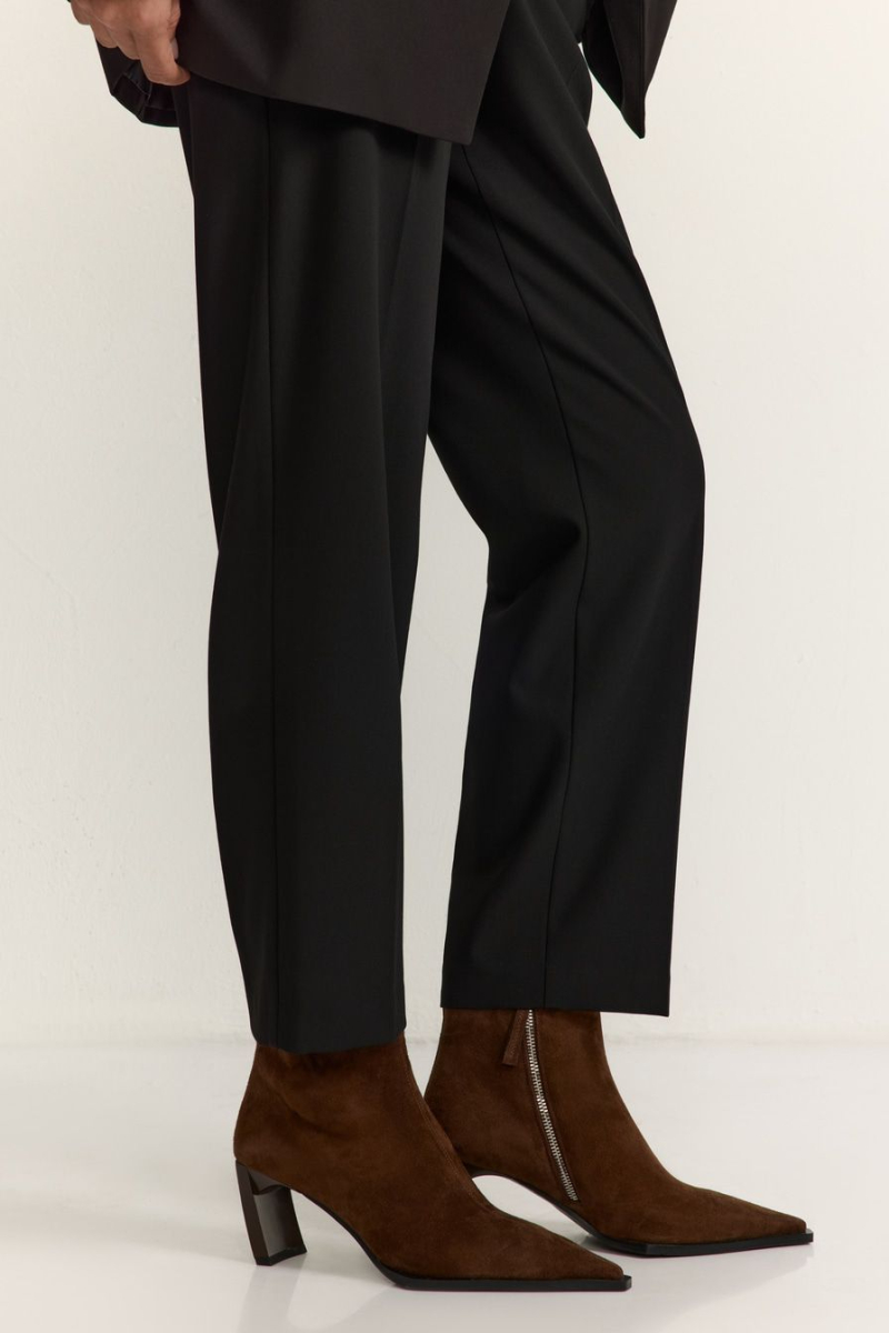 Ботильоны из натуральной замши Lera Nena, цвет: коричневый с принтом LN.301.14431.701 купить онлайн