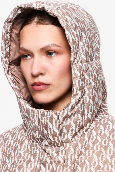 Пуховая куртка DREAMS BY ALENA AKHMADULLINA, цвет: бежевый, 225101010504216/719000 купить онлайн