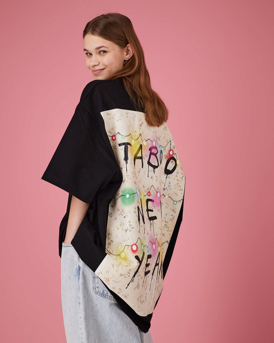 Футболка Очень странные дела TABOO, цвет: Черный, Tsosd2 купить онлайн