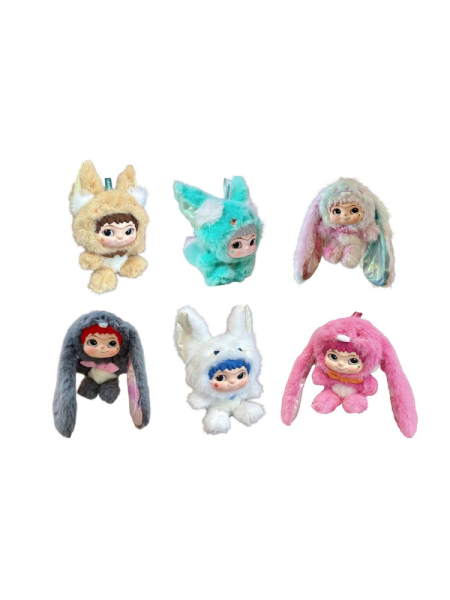 Брелок WAKUKU Серия «Лиса и кролик: Кошелек или жизнь»