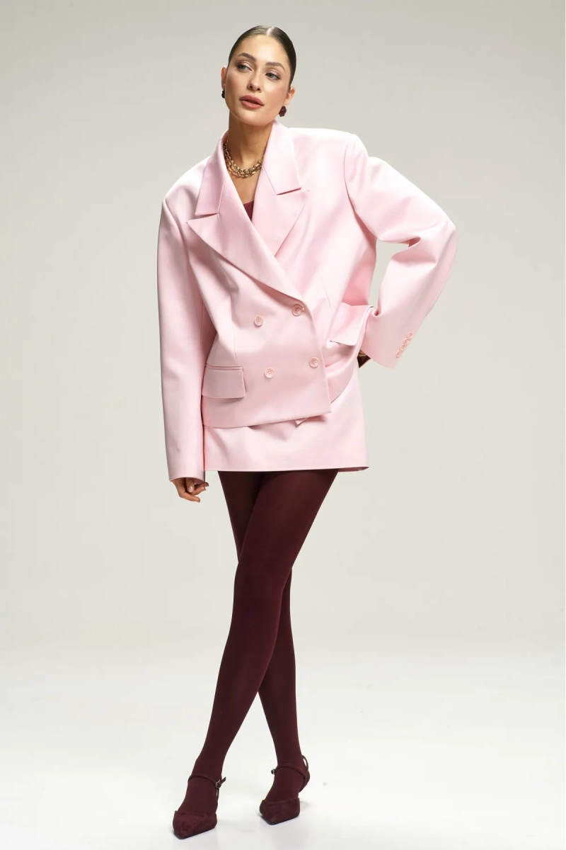 Жакет атласный Pink Erist store, цвет: розовый, НФ-00002944 купить онлайн