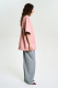Футболка из экокожи LIGHT PINK Label .B, цвет: LIGHT PINK, Tp.04.5.4136.0225LP купить онлайн