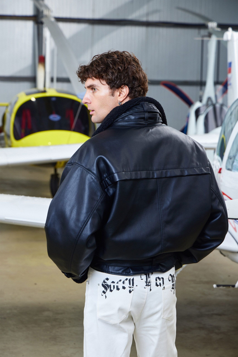 Куртка LEATHER BELTS SORRY, I’M NOT, цвет: Черный,  купить онлайн