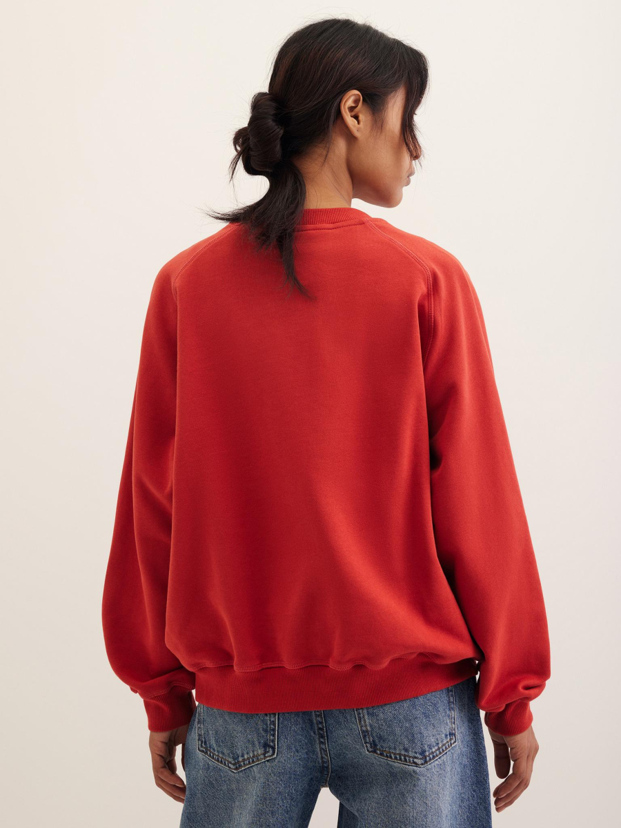 Свитшот «play-pong» Chaika, цвет: красный SS25SS01-60 |новая коллекция купить онлайн