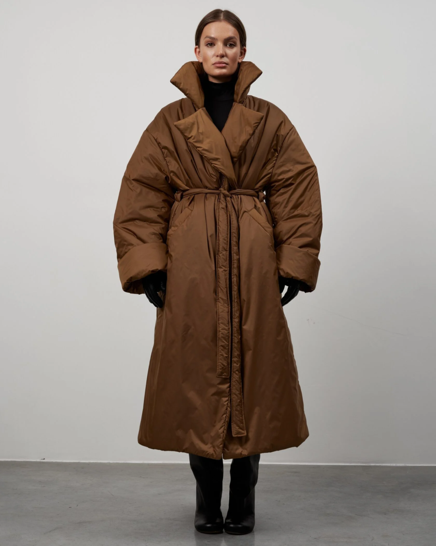 Пуховик PUFFER COAT TOFFEE